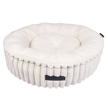 Donut Velour Corduroy Reversible Cat Bed